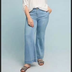 Anthropologie Pilcro Straight Leg Jeans Size 18W